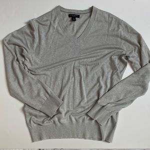 Silk Linen v-neck sweater